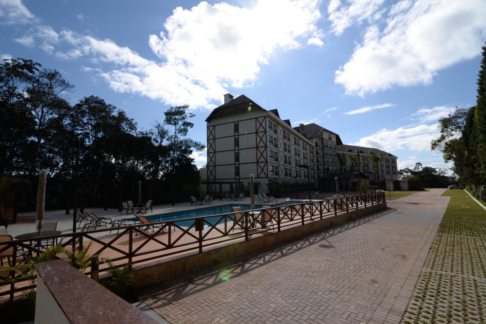 פדרה אזול Vista Azul Apart Hotel - Vista Pinheiros מראה חיצוני תמונה